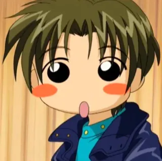 😯 Anime, Junge, Süß, Cartoon, Figur telegram sticker