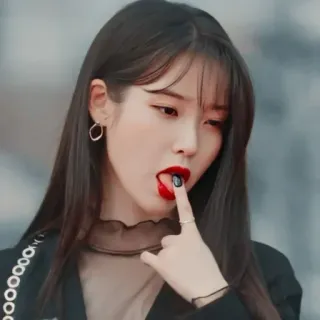 🗝 IU Coreano, Cantante, Attrice, Celebrità, IU telegram sticker