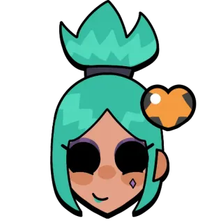 Brawl stars × skullgirls @Frocoli whatsapp stickers