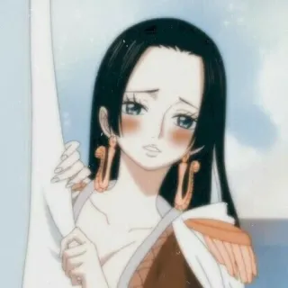 🥂 Boa Hancock One Piece 애니메이션, 만화, 원피스, 보아 행콕, 캐릭터, 여성, 만화 telegram sticker