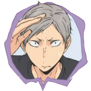 😨 Anime, Manga, Charakter, Fanart whatsapp sticker