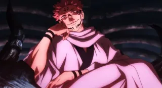😈 Ryomen Sukuna Jujutsu Kaisen anime, manga, demon, sukuna, jujutsu kaisen telegram sticker