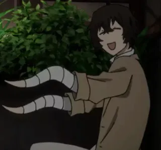 DAZAI whatsapp stickers