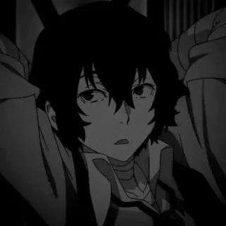 🎵 Osamu Dazai Bungou Stray Dogs Anime, Manga, Personage, Osamu Dazai, Bungou Stray Dogs telegram sticker