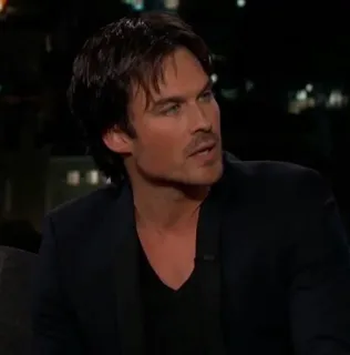 🖤 actor, man, portrait, celebrity, ian somerhalder telegram sticker