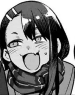 😚 Nagatoro Don't Toy with Me, Miss Nagatoro Anime, Manga, Nagatoro, Charakter, Mädchen telegram sticker