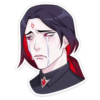 😭 アニメ, 泣く, 悲しい, エモ, 涙, 漫画 whatsapp sticker