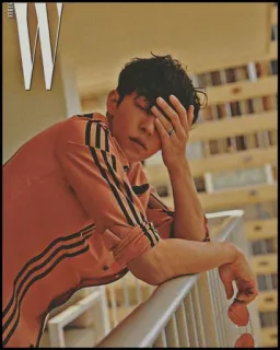 🤦‍♂️ W KOREA tijdschrift, korea, man, portret, mode, cover telegram sticker