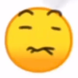 🥵 emoji, face, expression telegram sticker