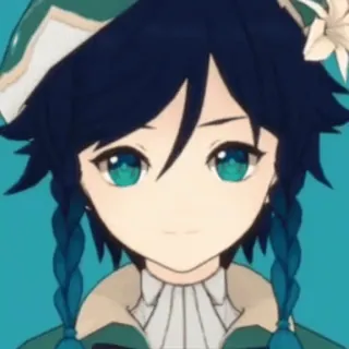 π€ Venti Genshin Impact anime, video game, genshin impact, venti, character telegram sticker