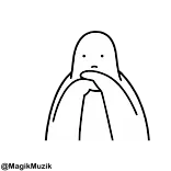 🔝 ma, hoạt hình, dễ thương, kawaii, linh hồn, rùng rợn telegram sticker