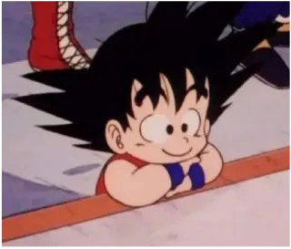 👀 Goku Dragon Ball アニメ, 漫画, 悟空, ドラゴンボール, 可愛い, 子供 telegram sticker