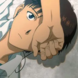 😶 Shinji Ikari Neon Genesis Evangelion アニメ, キャラクター, シンジ, 碇, エヴァンゲリオン, 新世紀エヴァンゲリオン telegram sticker