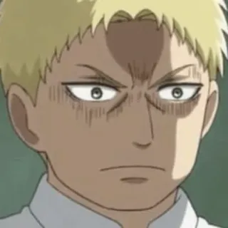 🐱 anime, angry, upset, expression, cartoon, face whatsapp sticker
