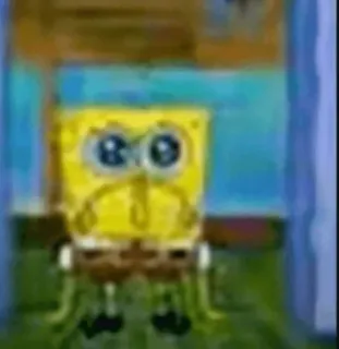 ☹️ SpongeBob SquarePants telegram sticker