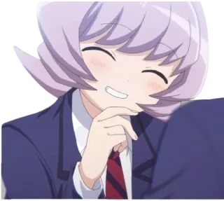 😏 Komi Shouko Komi Can't Communicate Anime, Komi Can't Communicate, Komi Shouko, Kawaii, Lindo, Chica, Estudiante telegram sticker