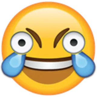 😂 эмодзи, смех, радость, плач telegram sticker