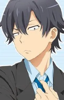 🐠 Anime, Personaggio, Adolescente, Ragazzo, Uniforme scolastica telegram sticker