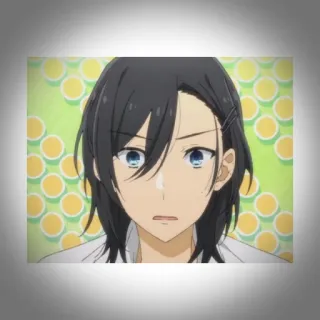 💫 Izumi Miyamura Horimiya Anime, Manga, Horimiya, Izumi Miyamura, Kawaii, Sticker, Anime Charakter telegram sticker