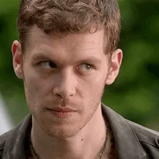 🧁 Klaus Mikaelson The Vampire Diaries man, klaus mikaelson, vampire diaries, originals, joseph morgan, tv show, vampire telegram sticker