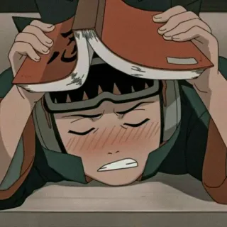 😐 Obito Uchiha Naruto аниме, ниндзя, смущен, милый telegram sticker