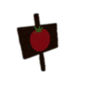🍅 토마토, 표지판, 음식, 채소, 정원 telegram sticker