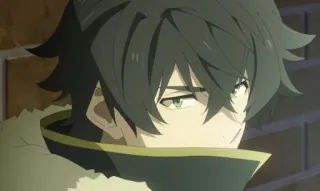 ❤️‍🔥 Naofumi Iwatani Rising of the Shield Hero アニメ, キャラクター, 盾の勇者の成り上がり, 岩谷尚文, ファンタジー, ステッカー telegram sticker