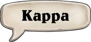 😏 Kappa Émoticône, Twitch, Meme, Chat, Culture web whatsapp sticker