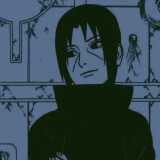 ⛓ Itachi Uchiha Naruto itachi uchiha, naruto, anime, manga, ninja, charakter whatsapp sticker