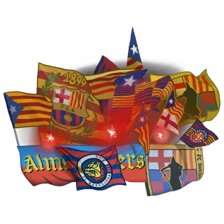 Стикеры от @newsbarca telegram stickers