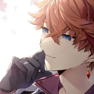🥨 Tartaglia Genshin Impact Tartaglia, Childe, Genshin Impact, Anime, Personaje, Videojuego whatsapp sticker