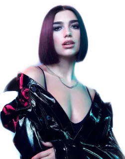 😄 Dua Lipa Sänger, Promi, Pop, Musik whatsapp sticker