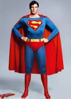 🦸 Superman superhero, comics, Superman, Christopher Reeve telegram sticker