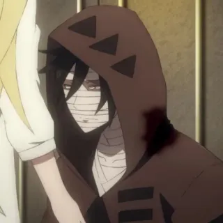 🦇 Zack Angels of Death Anime, Horor, Zack, Isaac Foster, Angels of Death, Manga, Darah telegram sticker