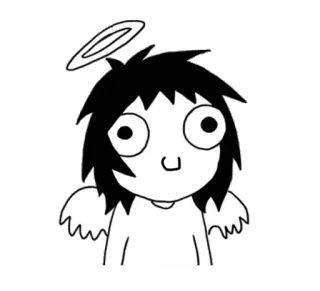 🔮 Anime, Anjo, Desenho animado, Engraçado, Mangá, Fofo telegram sticker