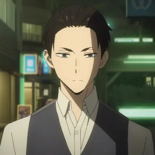 💳 Daisuke Kambe The Millionaire Detective Balance: Unlimited Anime, Detektiv, Millionär, Gutaussehend, Formal, Weste telegram sticker