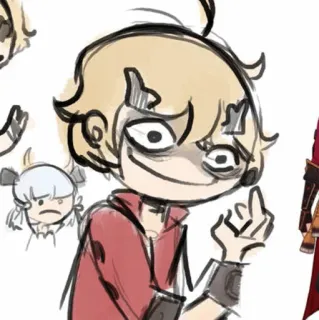 🍡 środkowy palec, obraźliwe, niegrzeczne, kreskówka, naklejka telegram sticker
