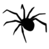 black random telegram emojis 🕷