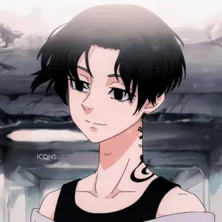 🥲 Manjiro Sano Tokyo Revengers Anime, Personaggio, Manjiro Sano, Tokyo Revengers, Manga telegram sticker