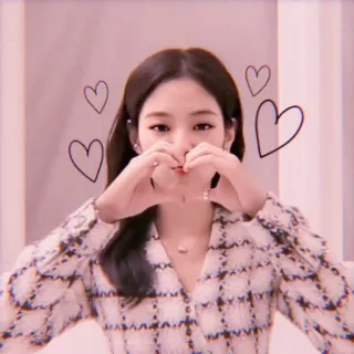 🦄 mulher, corações, amor, bonita, fofa telegram sticker