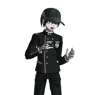 😰 Shuichi Saihara Danganronpa V3: Killing Harmony Аниме, Видеоигра, Персонаж, Danganronpa, Шуичи Саихара telegram sticker