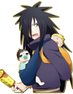😠 Madara Uchiha Naruto Anime, Nhân vật, Madara, Uchiha, Naruto, Fanart, Manga telegram sticker