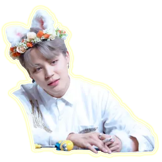 😕 Jimin K-pop, BTS, Idole, Jimin telegram sticker