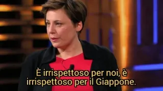 🇯🇵 È irrispettoso per noi, è irrispettoso per il Giappone. telegram sticker