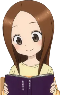 🙂 銀河鉄道の夜 Anime, Dibujos animados, Libro, Lectura, Chica, Lindo telegram sticker