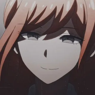 🌟 Junko Enoshima Danganronpa アニメ, マンガ, ダンガンロンパ, 江ノ島盾子, キャラクター, 悪役 whatsapp sticker