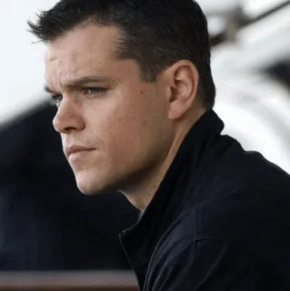 🥀 Matt Damon actor, celebrity, portrait, man telegram sticker