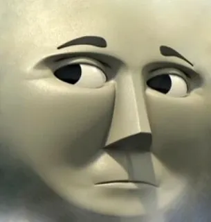 😒 Gordon Thomas the Tank Engine Desenho animado, Trem, Animado, Gordon, Thomas e seus amigos, Expressão facial telegram sticker