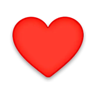 ❤️ serce, miłość, czerwony, symbol, emocja telegram sticker
