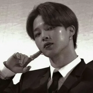 🌑 Jimin Kpop, Певец, Чимин, BTS, Человек, Знаменитость telegram sticker